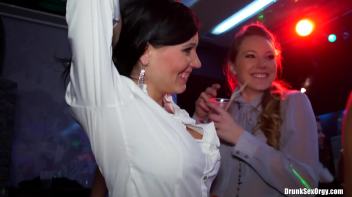 Staff Party Part 1 - Lesbian Edit Screencap 6 on www.sinx.com