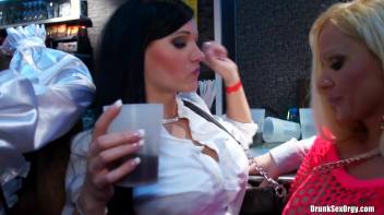 Staff Party Part 1 - Lesbian Edit Screencap 69 on www.sinx.com