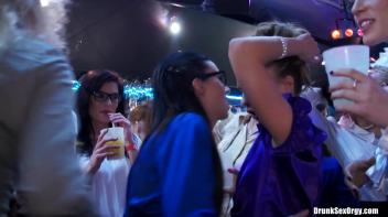 Staff Party Part 1 - Lesbian Edit Screencap 11 on www.sinx.com