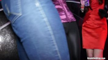 Staff Party Part 1 - Lesbian Edit Screencap 12 on www.sinx.com