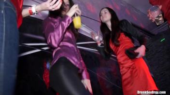 Staff Party Part 1 - Lesbian Edit Screencap 13 on www.sinx.com