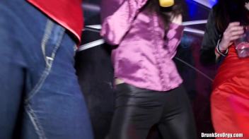 Staff Party Part 1 - Lesbian Edit Screencap 14 on www.sinx.com