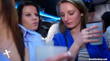 Staff Party Part 1 - Lesbian Edit Screencap 29 on www.sinx.com