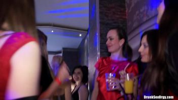 Staff Party Part 1 - Lesbian Edit Screencap 3 on www.sinx.com