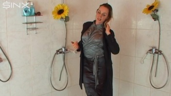 Busty Blonde Lathers Up In Clothed Shower Screencap 77 on www.sinx.com