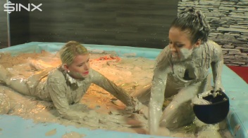 Bitchy Rider Gets Covered In Mud During Wrestling Screencap 61 on www.sinx.com