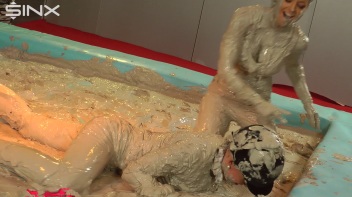 Bitchy Rider Gets Covered In Mud During Wrestling Screencap 62 on www.sinx.com